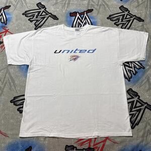 Okc Thunder United Oklahoma City Rise Together Mens Xl T Shirt